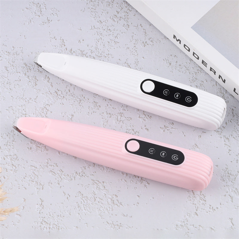 Cordless LED Pet Hair Trimmer Precision Dog Grooming Clipper Tool