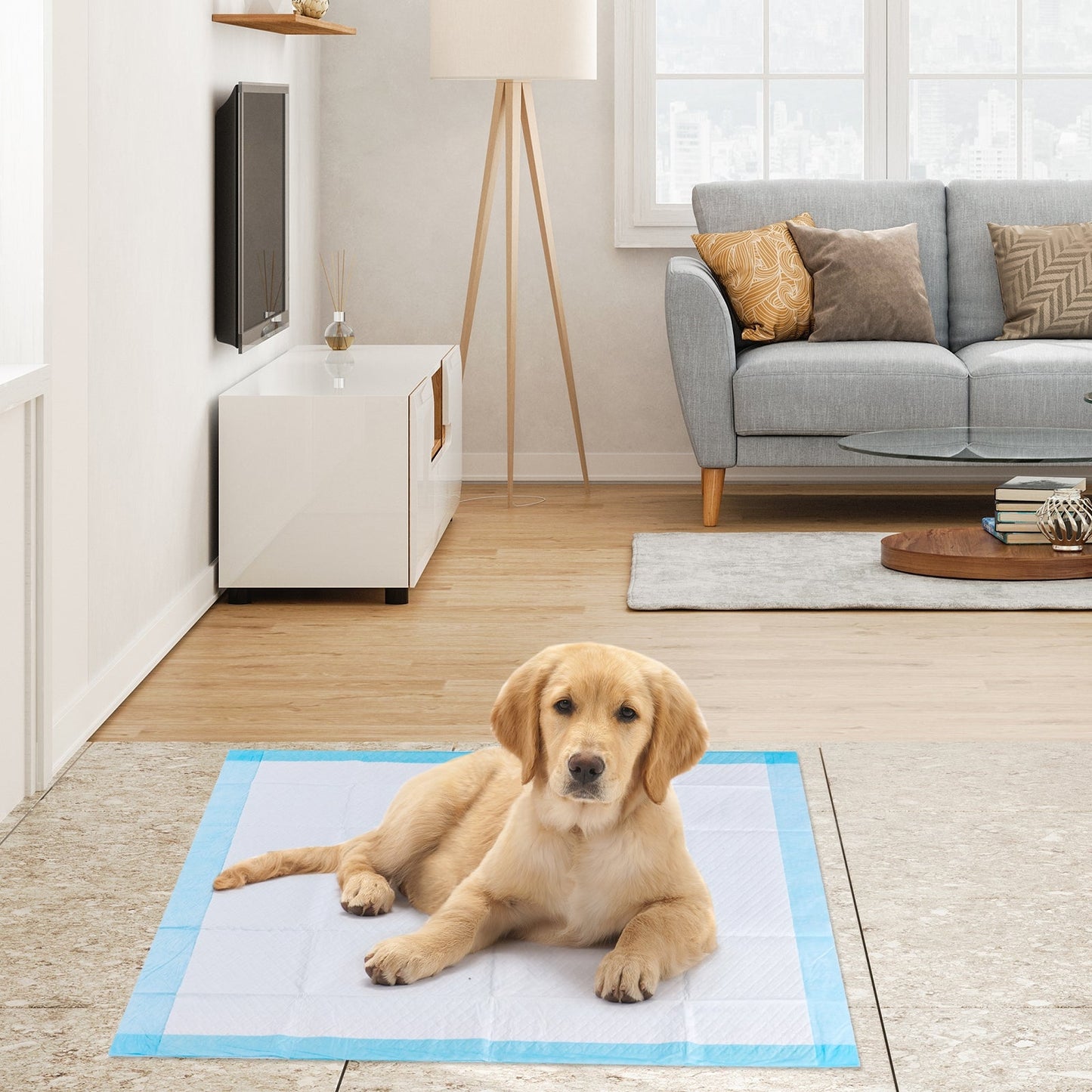 150 Pack 30x30 Inch Dog Pee Pads Training Absorbent Pet Pads