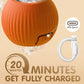 Automatic Rolling Cat Ball Rechargeable Smart Interactive Kitten Toy Sensor