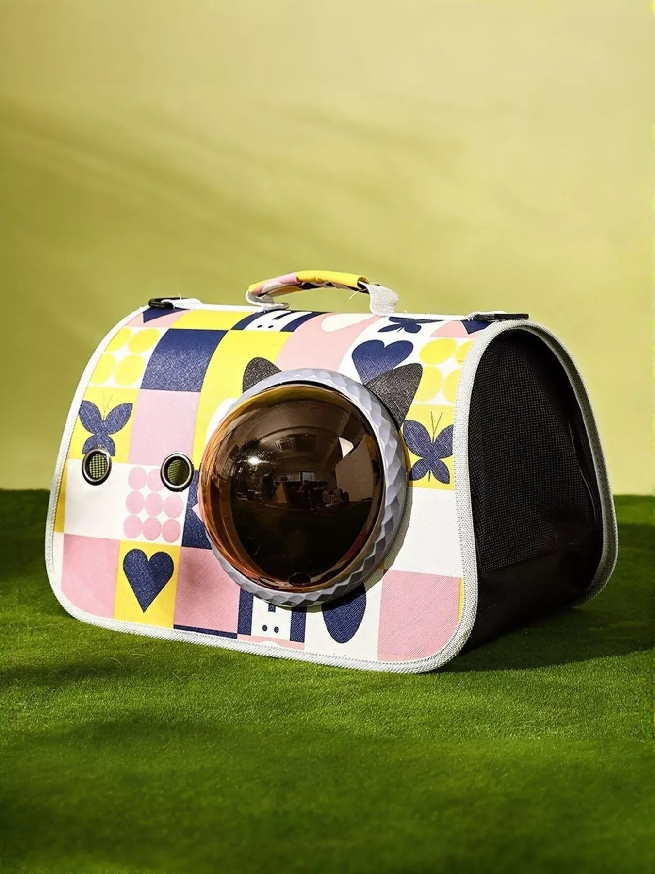 Bubble Window Pet Carrier Backpack Portable Cat Dog Travel Bag