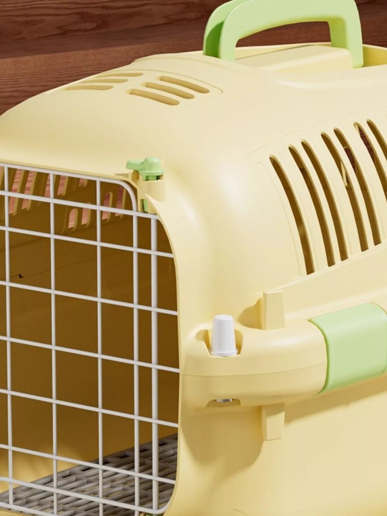 Portable Ventilated Pet Carrier Travel Cage Dog Cat Transport Box