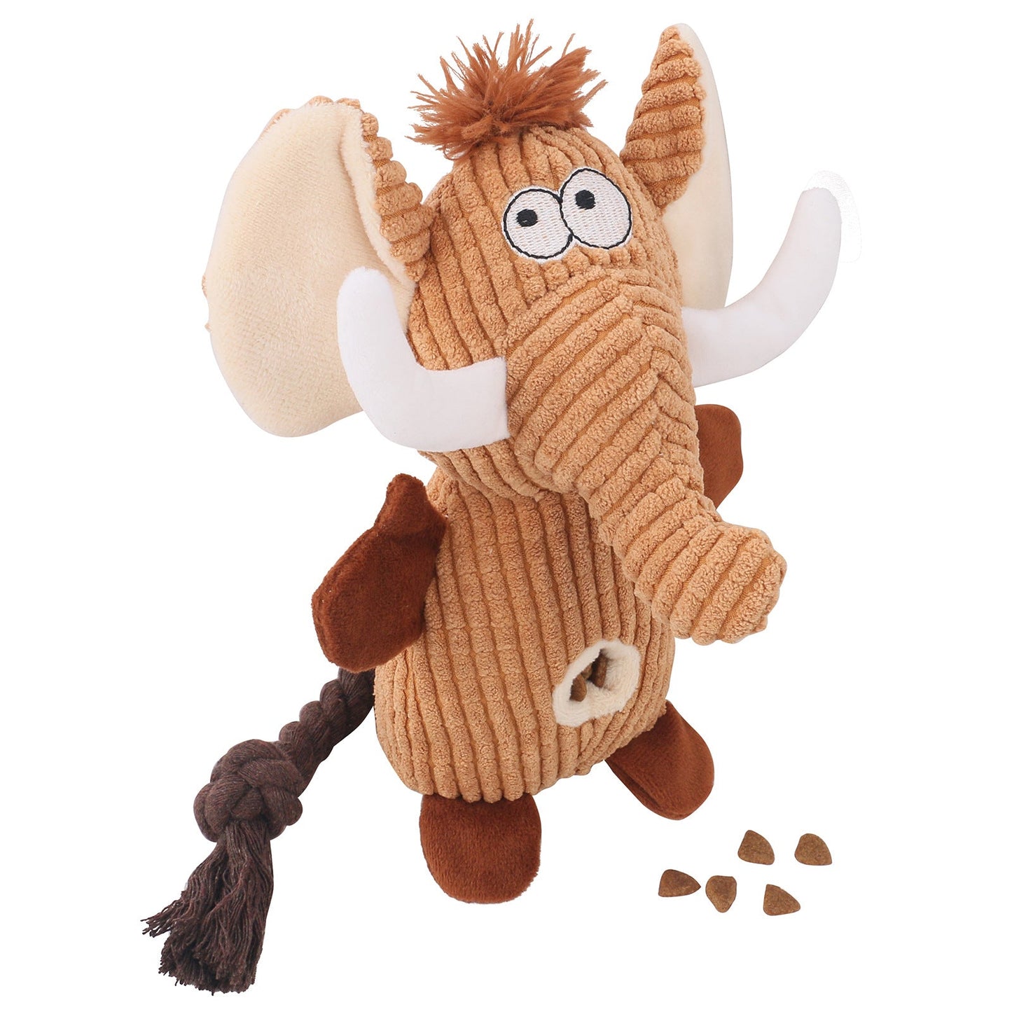 Plush Snuffle Dog Toy Food Hiding Squeaky Interactive Training Toy