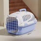 Portable Ventilated Pet Carrier Travel Cage Dog Cat Transport Box