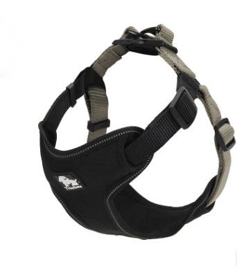 Reflective Dog Chest Harness Vest Adjustable Pet Walking Safety Leash