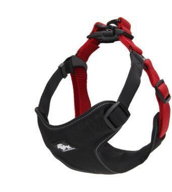 Reflective Dog Chest Harness Vest Adjustable Pet Walking Safety Leash