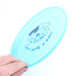 Silicone Flying Saucer Dog Toy Chew Resistant Interactive Pet Disc