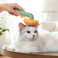 Pet Pumpkin Self Cleaning Slicker Brush Dog Cat Grooming Tool