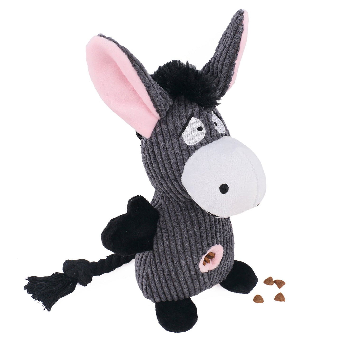Plush Snuffle Dog Toy Food Hiding Squeaky Interactive Training Toy