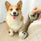 Dog Chew Toy Cotton Rope Tennis Dumbbell Rubber Ball Interactive Toy