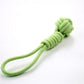 Cotton Rope Dog Chew Toy Tug Pull Grinding Teeth Cleaner Toy