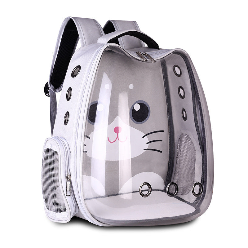 Breathable Space Pet Backpack Shoulder Carrier Cat Dog Travel Bag