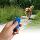 Dog Clicker Whistle Training Set Puppy Behavior Tool with Keyring