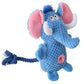 Plush Snuffle Dog Toy Food Hiding Squeaky Interactive Training Toy