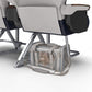Soft Sided Dog Carrier Collapsible Travel Bag for Small Pets Grey