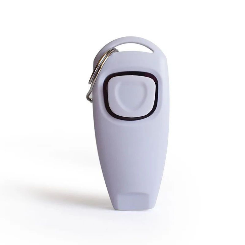 Dog Clicker Whistle Training Set Puppy Behavior Tool with Keyring