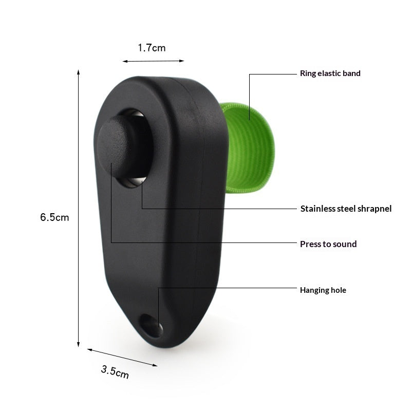 Dog Training Clicker Hand Activated Pet Behavior Training Tool Device