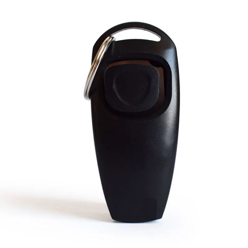 Dog Clicker Whistle Training Set Puppy Behavior Tool with Keyring