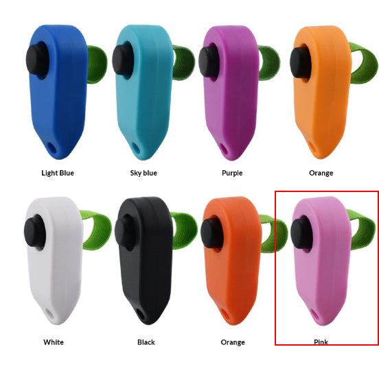 Dog Training Clicker Hand Activated Pet Behavior Training Tool Device
