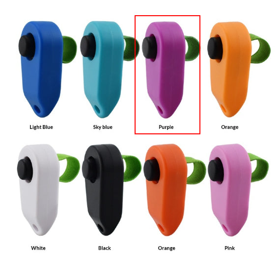 Dog Training Clicker Hand Activated Pet Behavior Training Tool Device