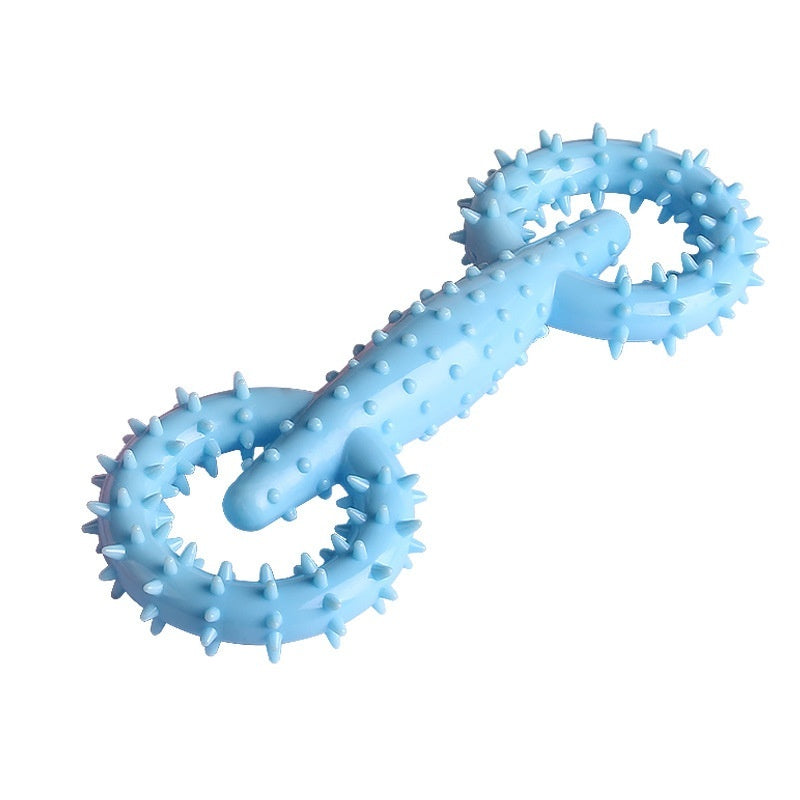 Dog Chew Toy Pull Ring Durable Gnawing Interactive Pet Training Toy