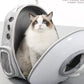 Space Capsule Transparent Pet Carrier Backpack Cat Dog Travel Bag