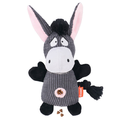 Plush Snuffle Dog Toy Food Hiding Squeaky Interactive Training Toy