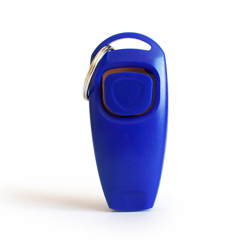 Dog Clicker Whistle Training Set Puppy Behavior Tool with Keyring