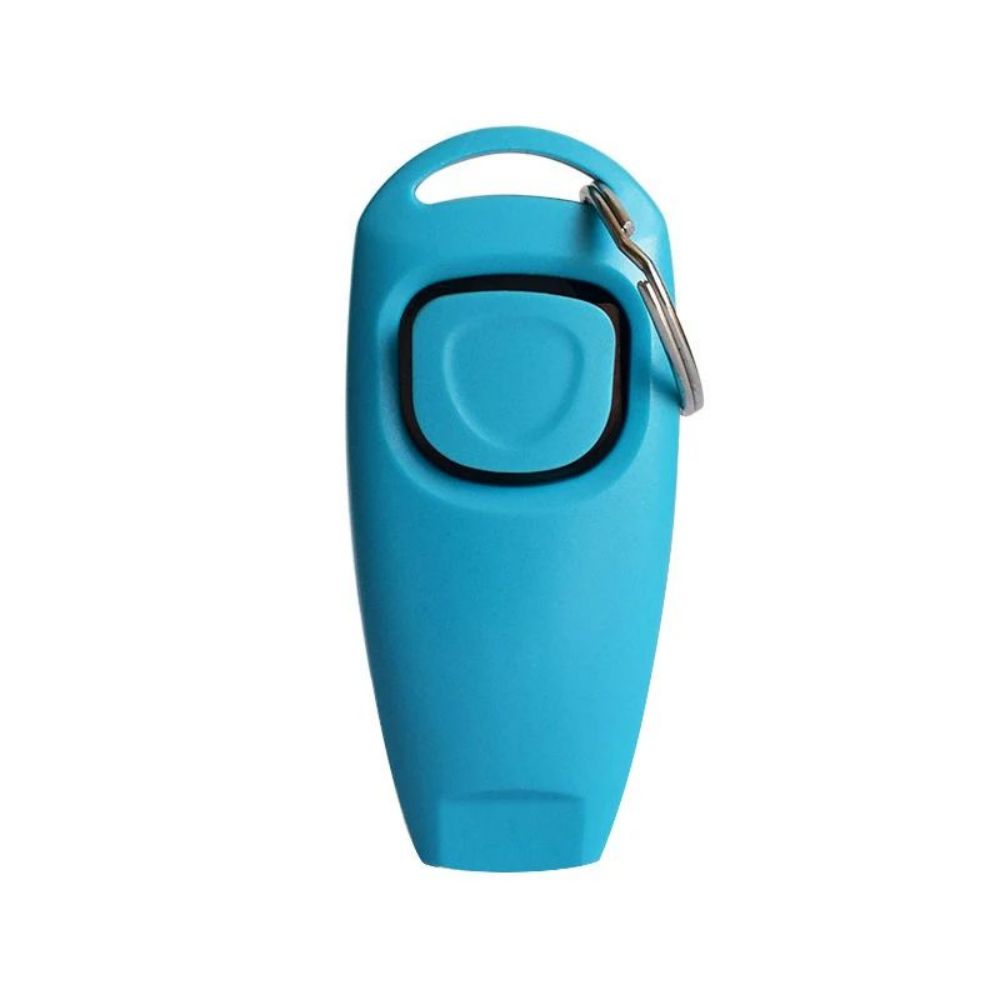 Dog Clicker Whistle Training Set Puppy Behavior Tool with Keyring