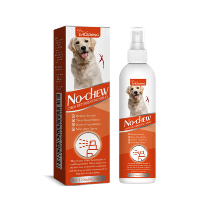 Pet Anti Chew Spray Dog Cat Behavior Training Anti Bite Solution