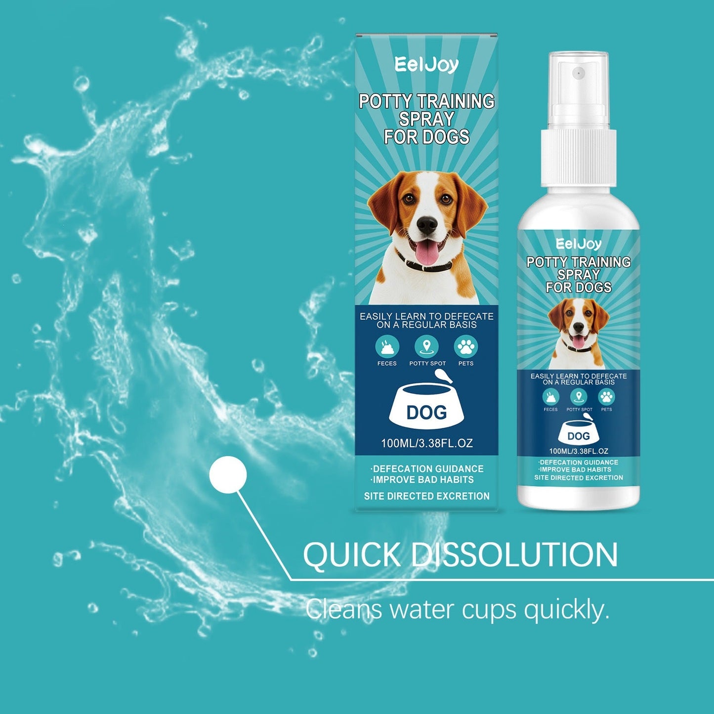 Dog Potty Training Spray Indoor Outdoor Puppy Toilet Training Aid