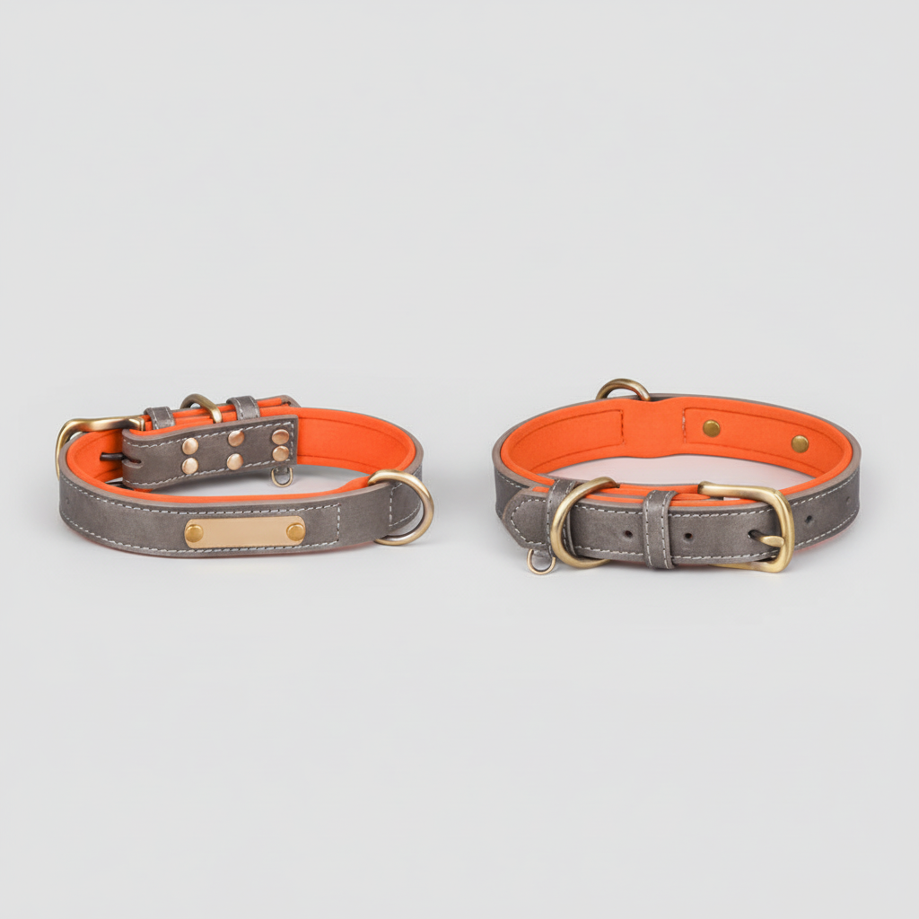 Breathable Cotton Dog Collar Adjustable Soft Comfortable Pet Neck Collar