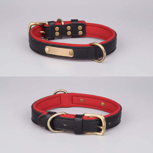 Breathable Cotton Dog Collar Adjustable Soft Comfortable Pet Neck Collar