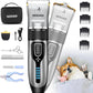Cordless Pet Grooming Clippers Kit Quiet Rechargeable Dog Cat Trimmer
