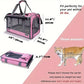 Soft Sided Pet Carrier for Large Medium Cats and Puppies Travel Bag