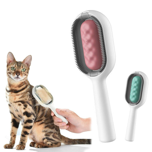 Cat Hair Remover Grooming Comb Pet Brush Loose Fur Cleaning Tool