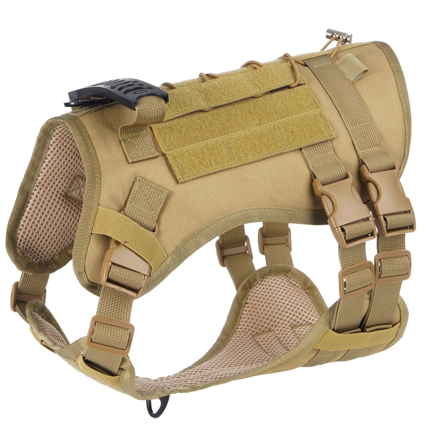 Tactical Dog Harness Chest Strap Anti Slip Heavy Duty Pet Vest