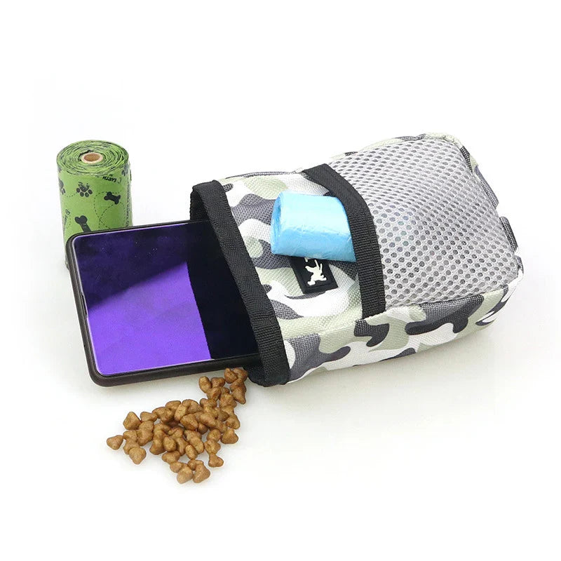 Dog Training Treat Pouch Waist Bag Puppy Snack Reward Holder