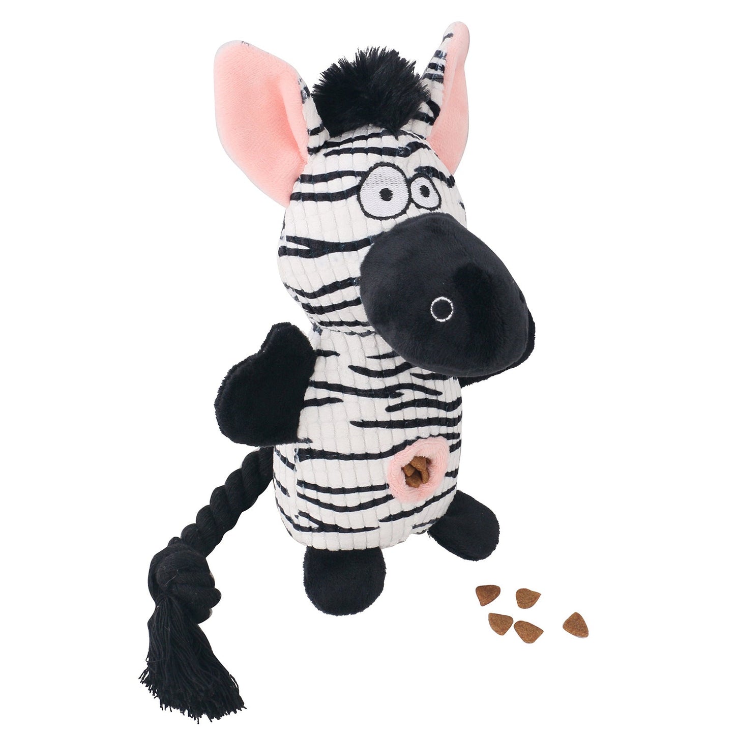 Plush Snuffle Dog Toy Food Hiding Squeaky Interactive Training Toy