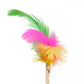 Sisal Cat Shuttlecock Interactive Feather Cat Toy Hunting Play Ball