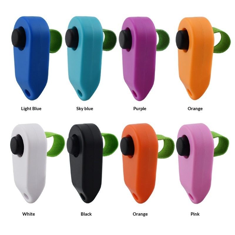 Dog Training Clicker Hand Activated Pet Behavior Training Tool Device