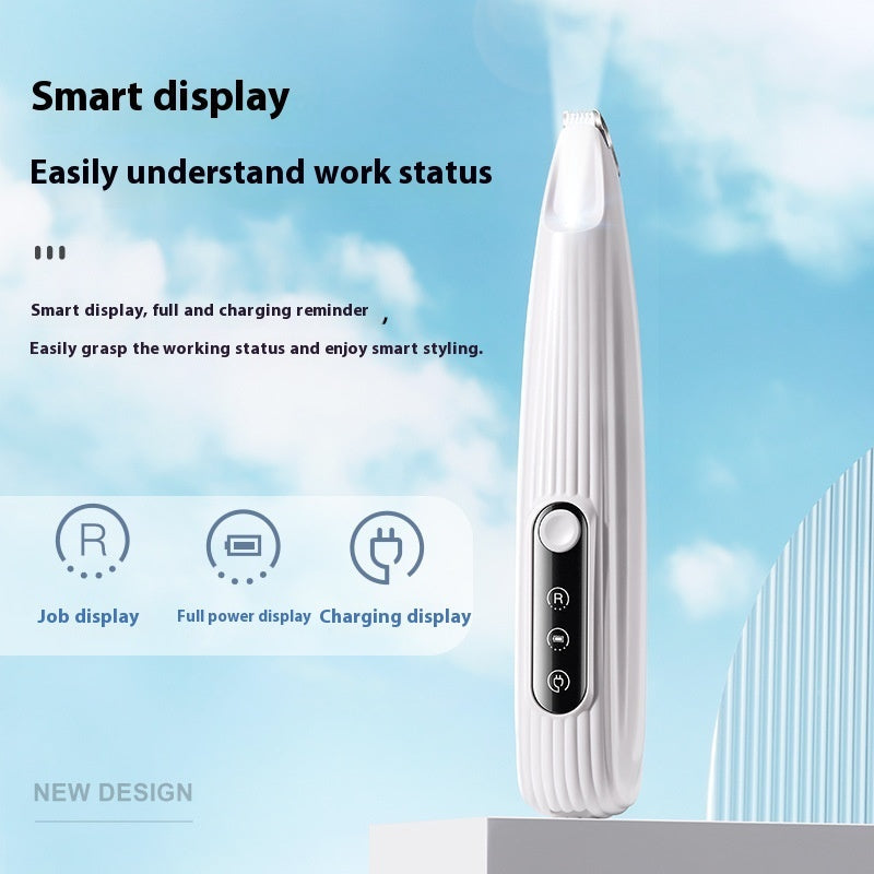 Cordless LED Pet Hair Trimmer Precision Dog Grooming Clipper Tool