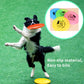 Silicone Flying Saucer Dog Toy Chew Resistant Interactive Pet Disc