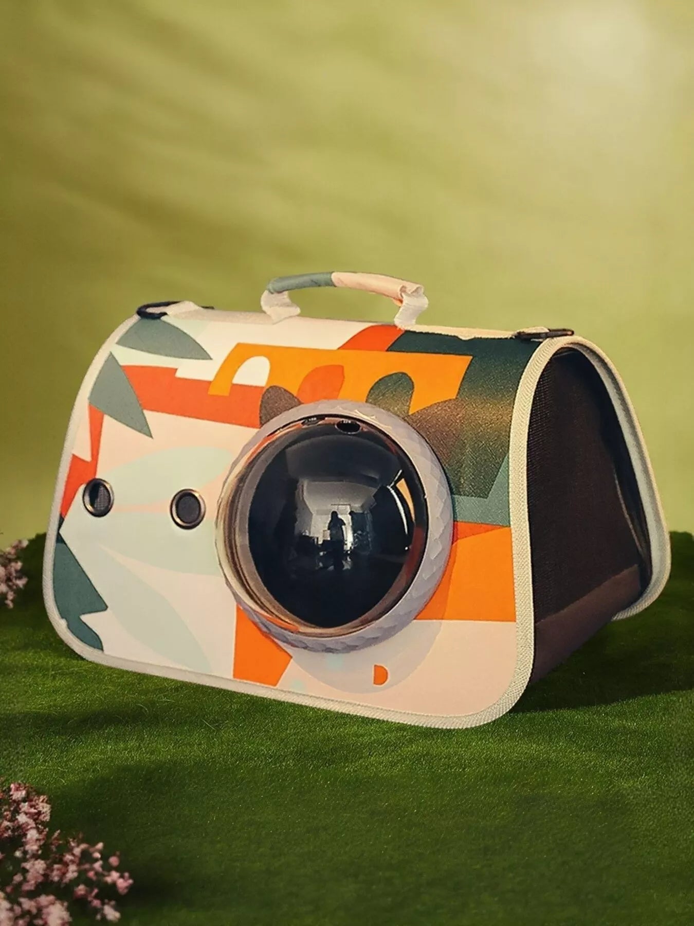 Bubble Window Pet Carrier Backpack Portable Cat Dog Travel Bag