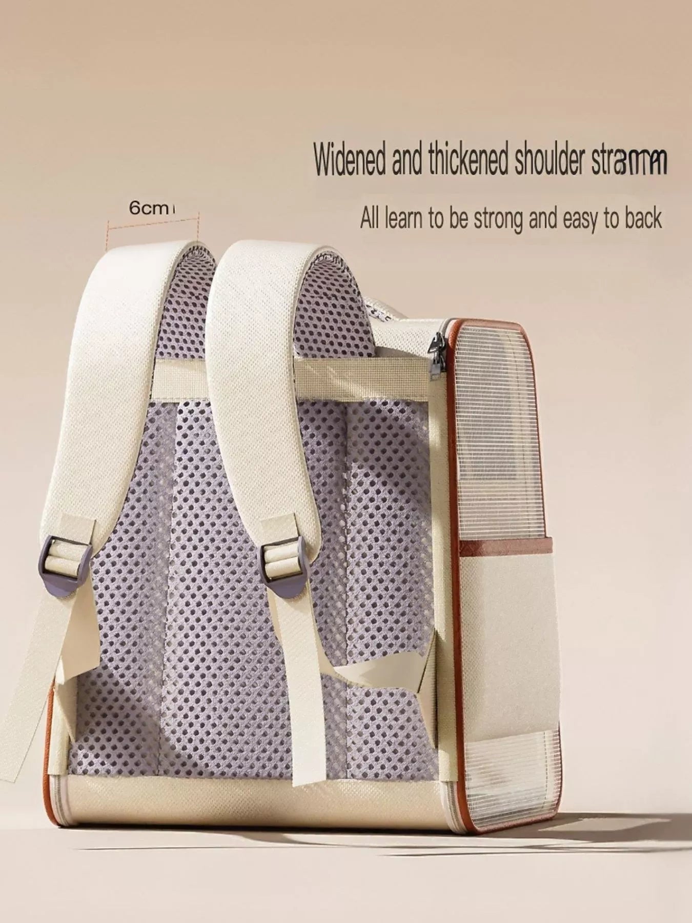 Portable Breathable Pet Carrier Backpack Dog Cat Travel Outdoor Bag