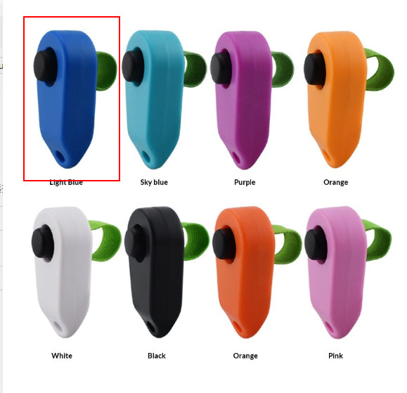 Dog Training Clicker Hand Activated Pet Behavior Training Tool Device