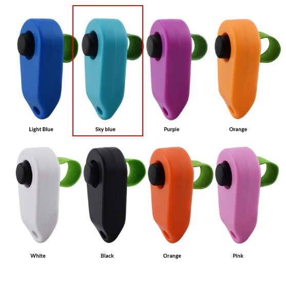 Dog Training Clicker Hand Activated Pet Behavior Training Tool Device