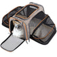 Airline Approved Expandable Foldable Pet Carrier Cat Dog Travel Bag