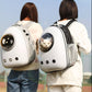 Space Capsule Transparent Pet Carrier Backpack Cat Dog Travel Bag