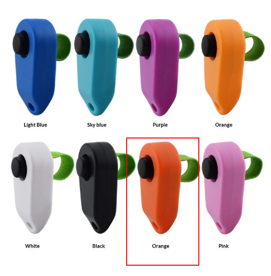 Dog Training Clicker Hand Activated Pet Behavior Training Tool Device