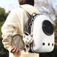 Space Capsule Transparent Pet Carrier Backpack Cat Dog Travel Bag